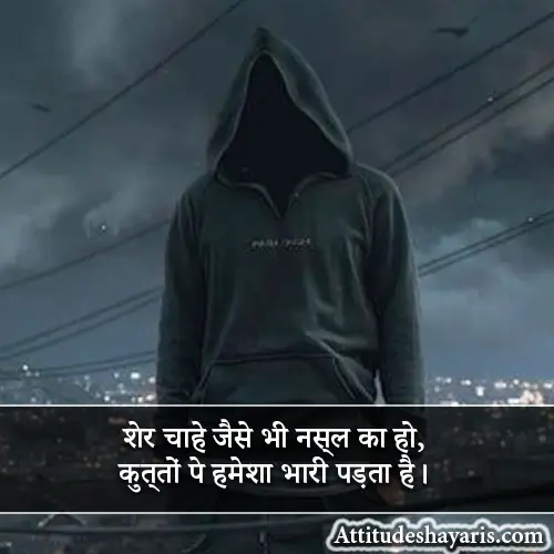 Best Attitude Shayari in Hindi