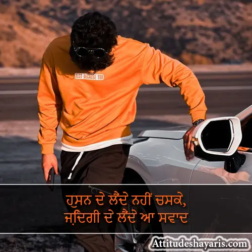 Shayari in Punjabi on Life Attitude