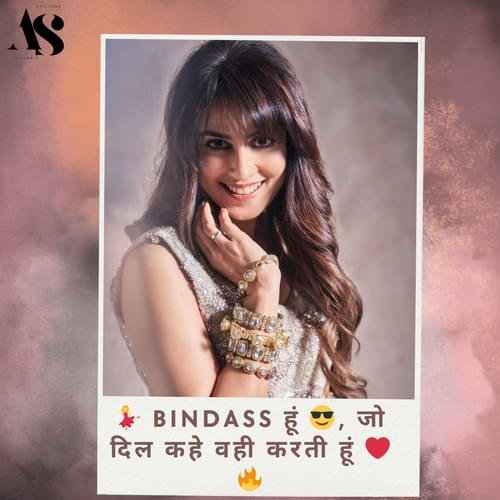Bindass Girls Attitude Status